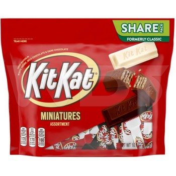 KitKat Miniatures Crisp Wafers, Dark Chocolate Snack Size (Pack of 2 Pounds)