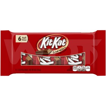 KIT KAT® Minis Milk Chocolate King Size Candy Bars, 2.2 oz bag